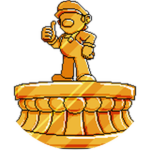 Official Defeated Totario badge artwork